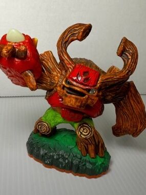 Skylanders Giants Figure Tree Rex Giant Figure (Orange Base) Red Activision Game